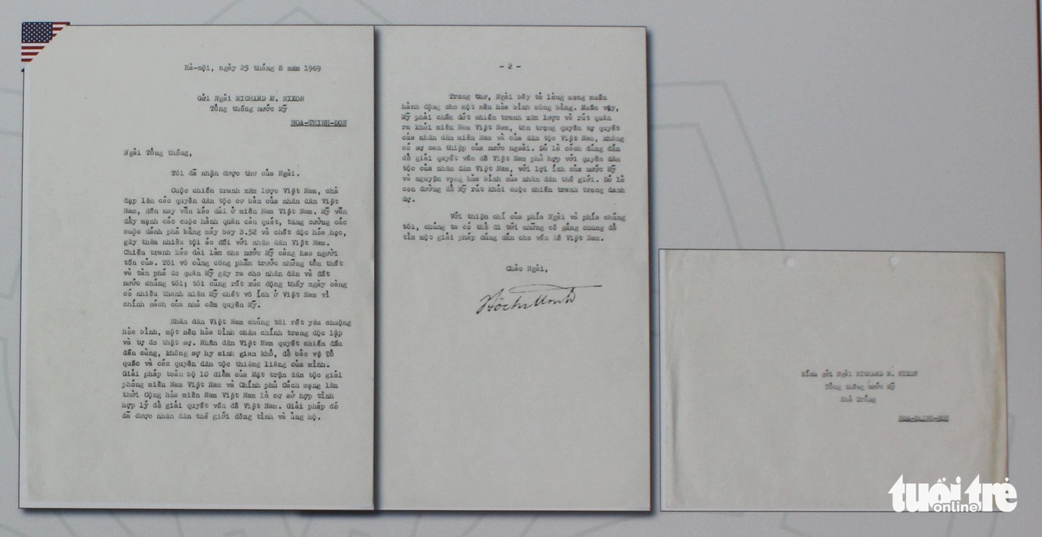 Công bố lá thư Bác Hồ gửi Tổng thống Mỹ Nixon 8 ngày trước khi qua đời - Ảnh 3.