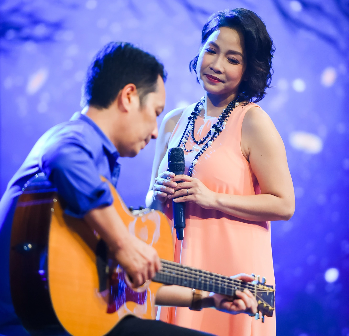 NSND Đặng Thái Sơn và người mẹ 102 tuổi tham gia cuộc đoàn tụ lớn trên truyền hình - Ảnh 3.