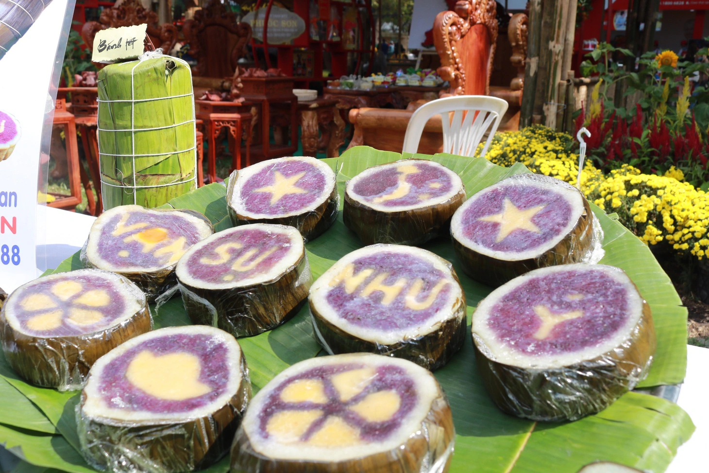 Bánh chưng, bánh giầy, bánh tét - linh hồn Tết Việt! - Ảnh 4.