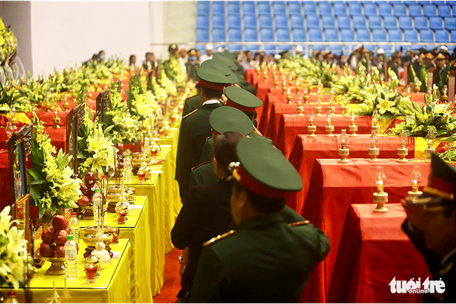 Lễ truy điệu 22 chiến sĩ Đoàn Kinh tế quốc phòng 337: Tiễn các anh về với quê nhà - Ảnh 17.