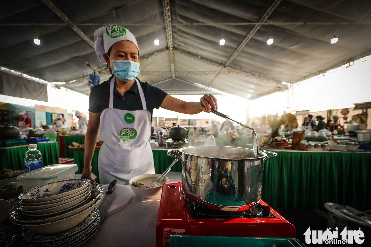 Hương phở thơm ngào ngạt ở cuộc thi ‘Đi tìm người nấu Phở ngon năm 2020’ - Ảnh 8.