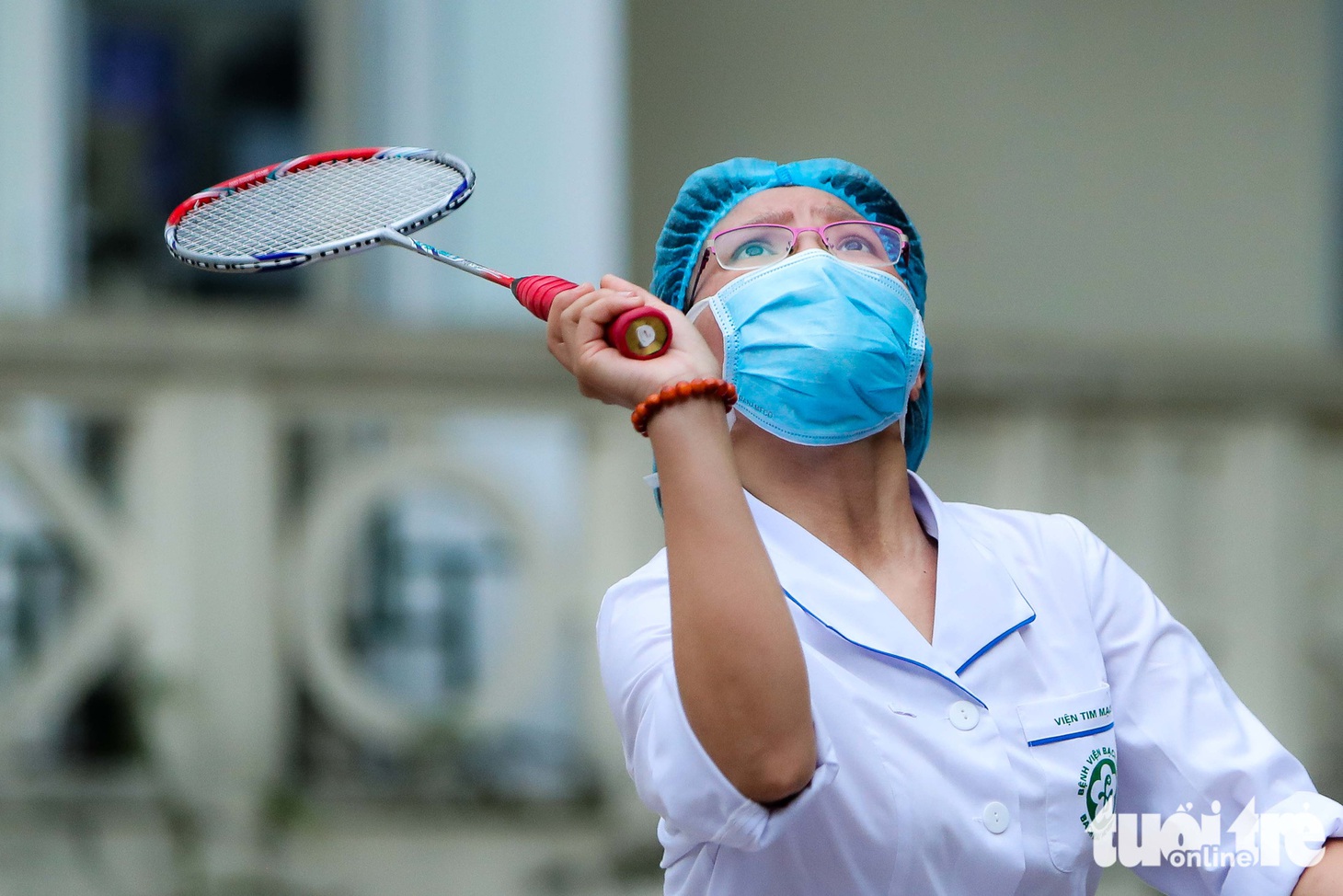 Bạch Mai trầm lắng giữa cách ly, bác sĩ vẫn tận tâm chiến đấu vì bệnh nhân - Ảnh 9.