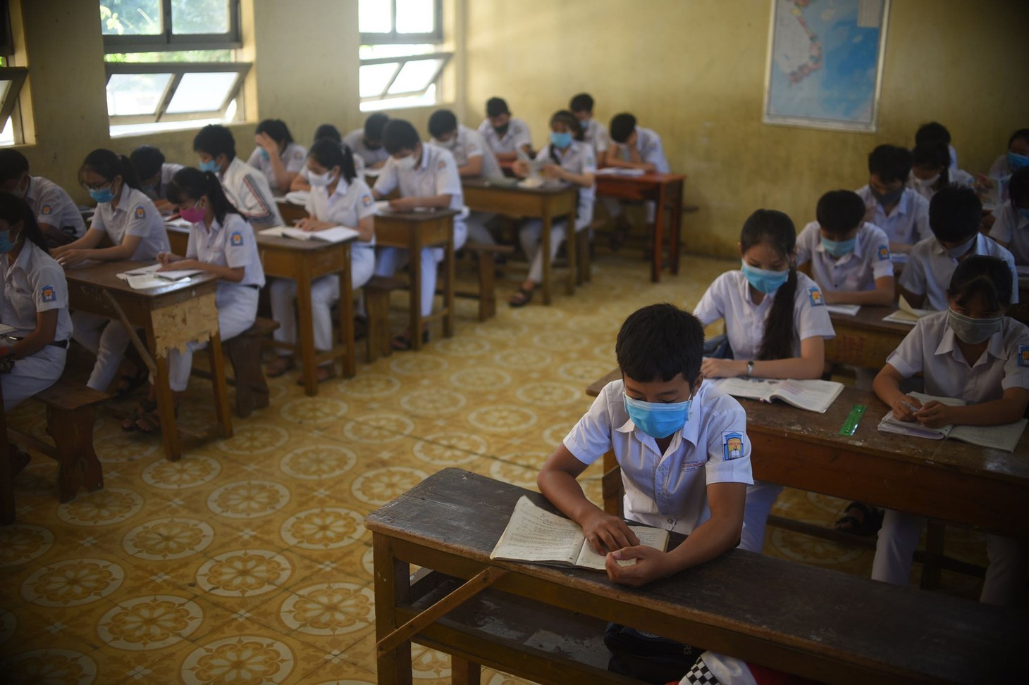 Muôn kiểu an toàn trong trường học - Ảnh 6.