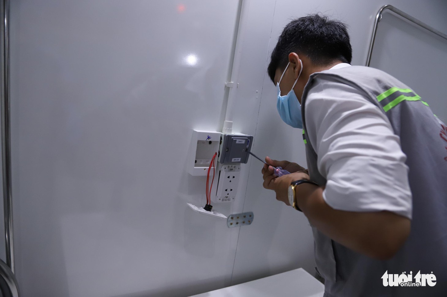 Cận cảnh bệnh viện dã chiến tại Đà Nẵng trước giờ bàn giao - Ảnh 4.