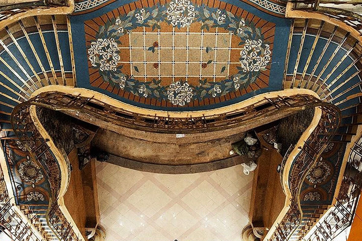 Thảm gạch mosaic của thương xá Tax bây giờ ra sao? - Ảnh 1.