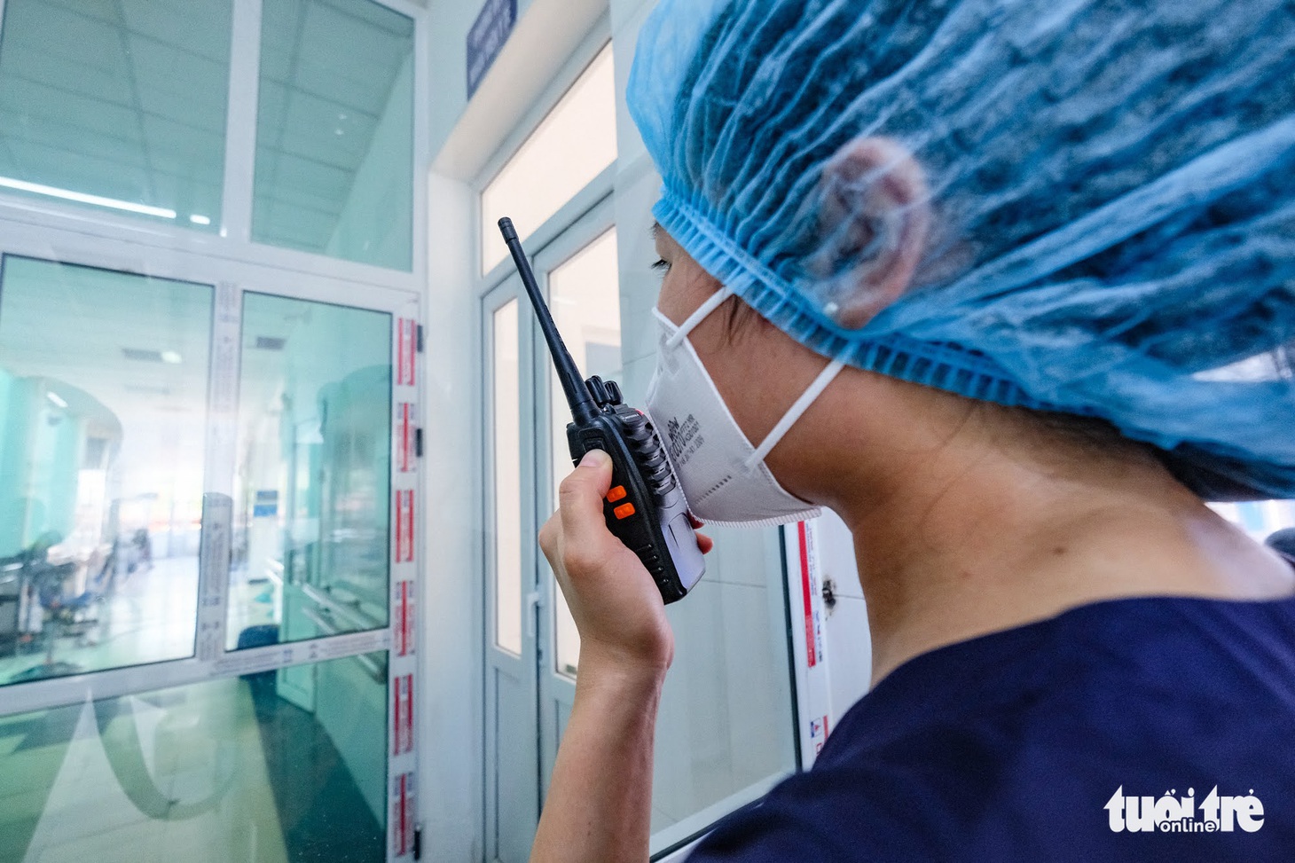 Những hình ảnh riêng của Tuổi Trẻ Online trong một khu điều trị bệnh nhân COVID-19 - Ảnh 8.