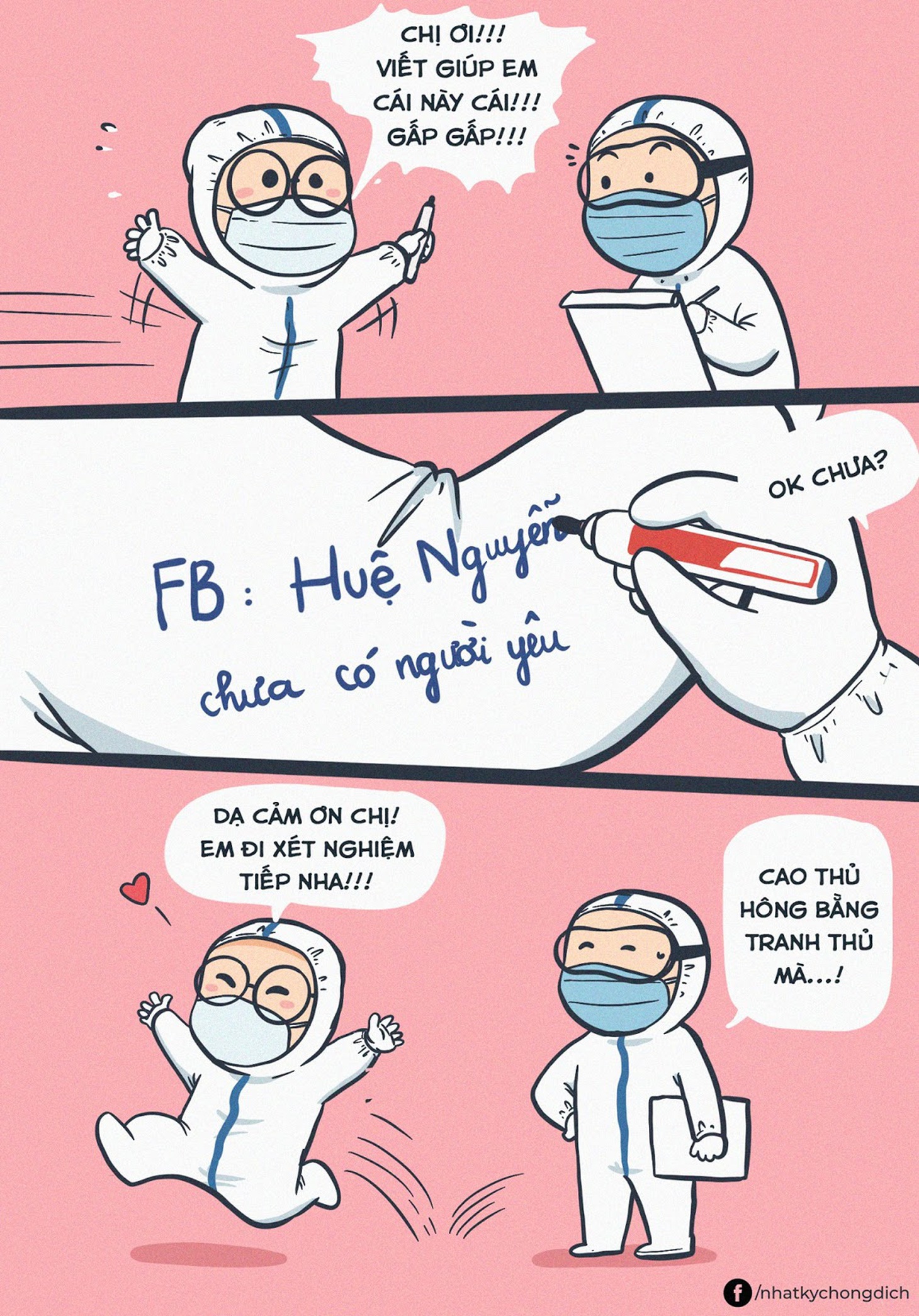 Mẹ đi chống dịch, đừng để đói bụng nhé vào tranh vẽ - Ảnh 2.