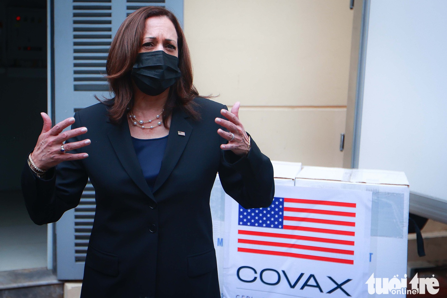 Những hình ảnh đáng nhớ của Phó tổng thống Mỹ Kamala Harris ở Việt Nam - Ảnh 11.