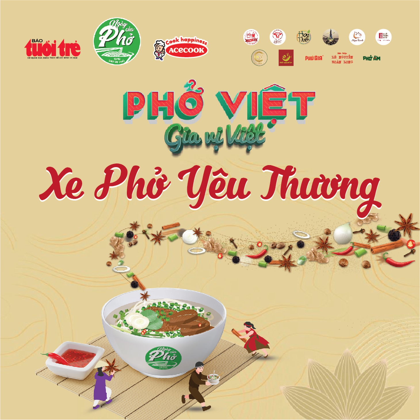 Xe phở yêu thương tặng tuyến đầu và F0, báo hiệu cuộc sống bình thường - Ảnh 8.
