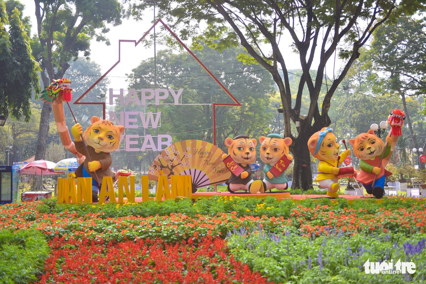 Rực sắc hoa tại Hội hoa xuân Nhâm Dần - Ảnh 5.