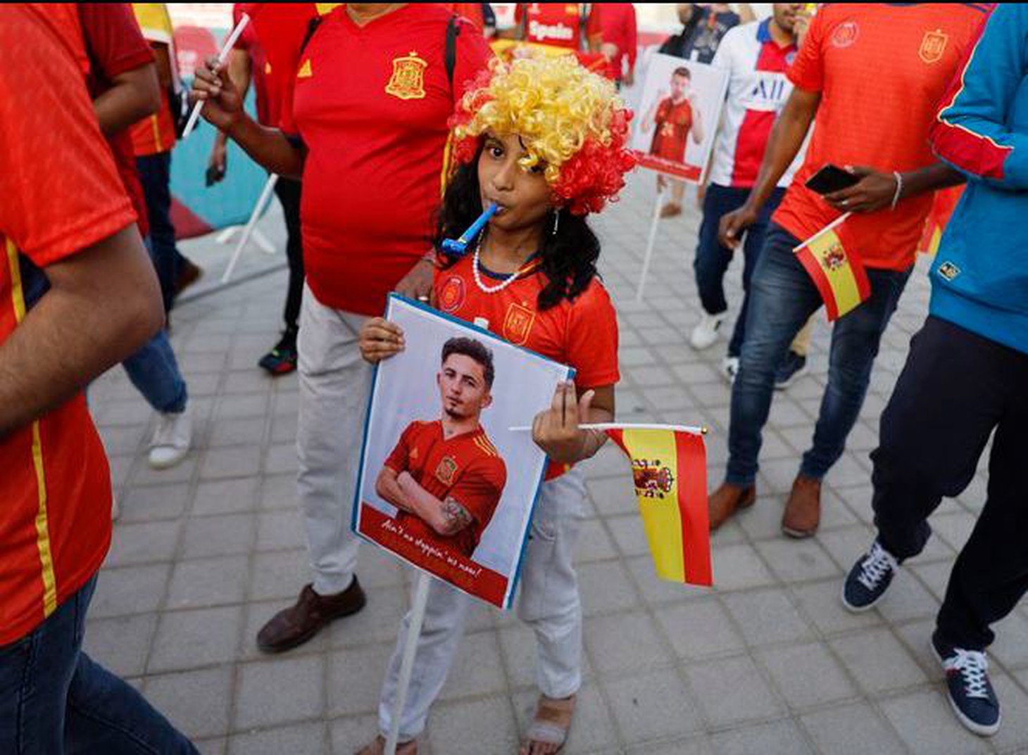 Màu sắc World Cup 2022 đã tràn ngập ở Qatar - Ảnh 8.