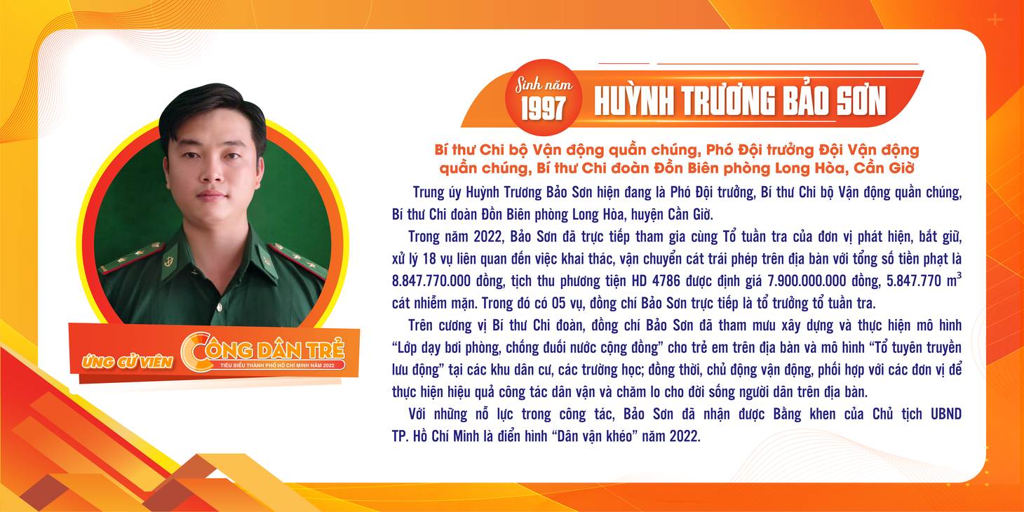 Mời bạn bình chọn Công dân trẻ tiêu biểu TP.HCM năm 2022 - Ảnh 7.