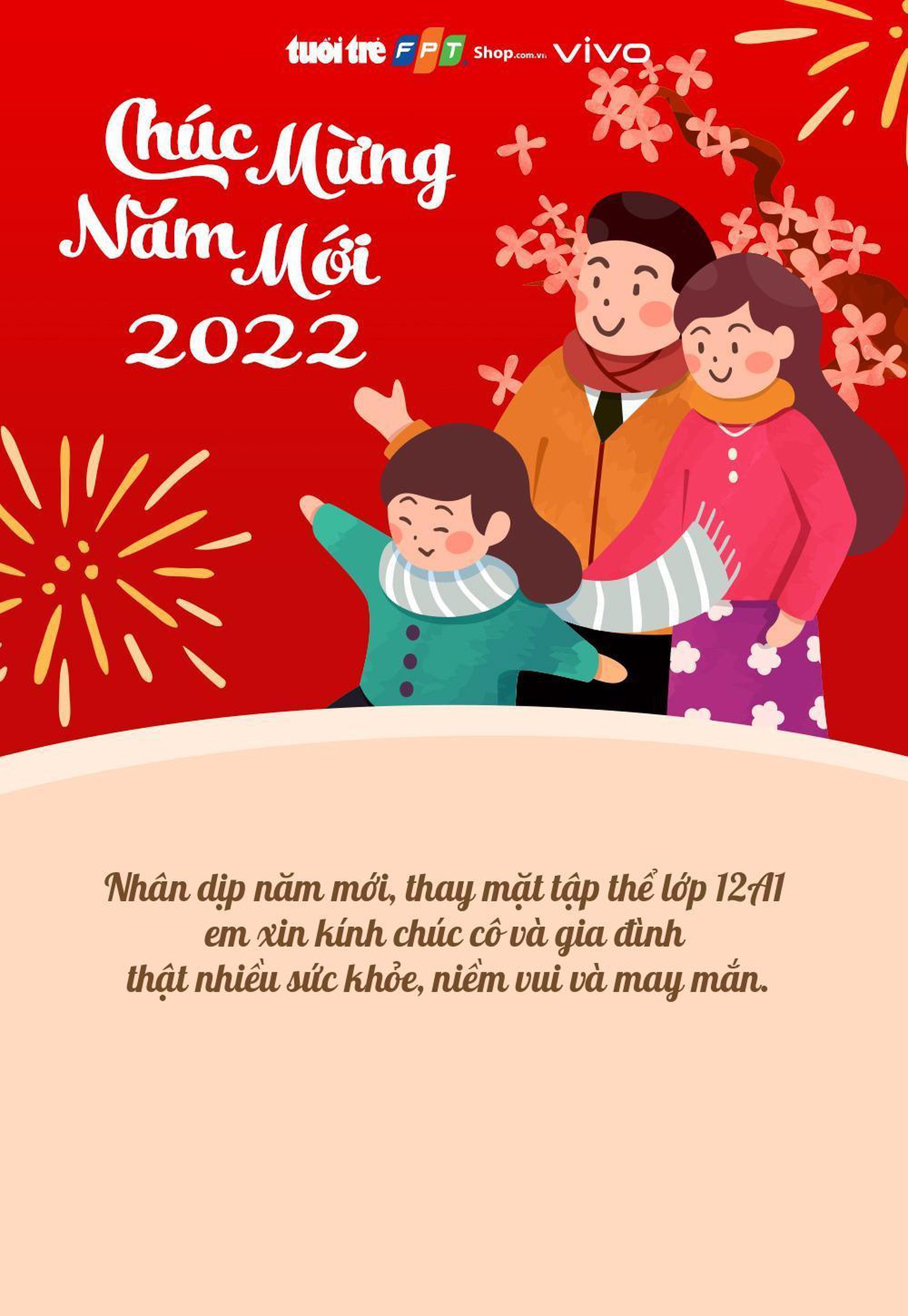 Cùng Tuổi Trẻ Online tạo thiệp chúc Tết thầy cô - Ảnh 5.