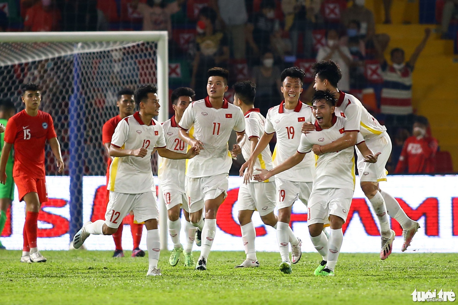 Những nụ cười rạng rỡ U23 Việt Nam - Ảnh 2.