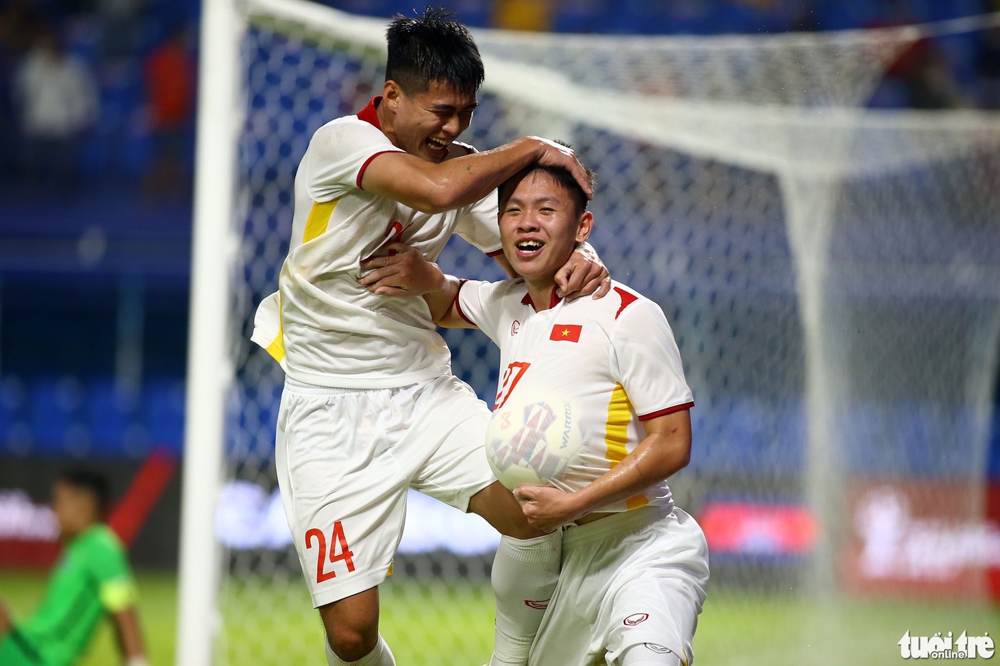 Những nụ cười rạng rỡ U23 Việt Nam - Ảnh 7.