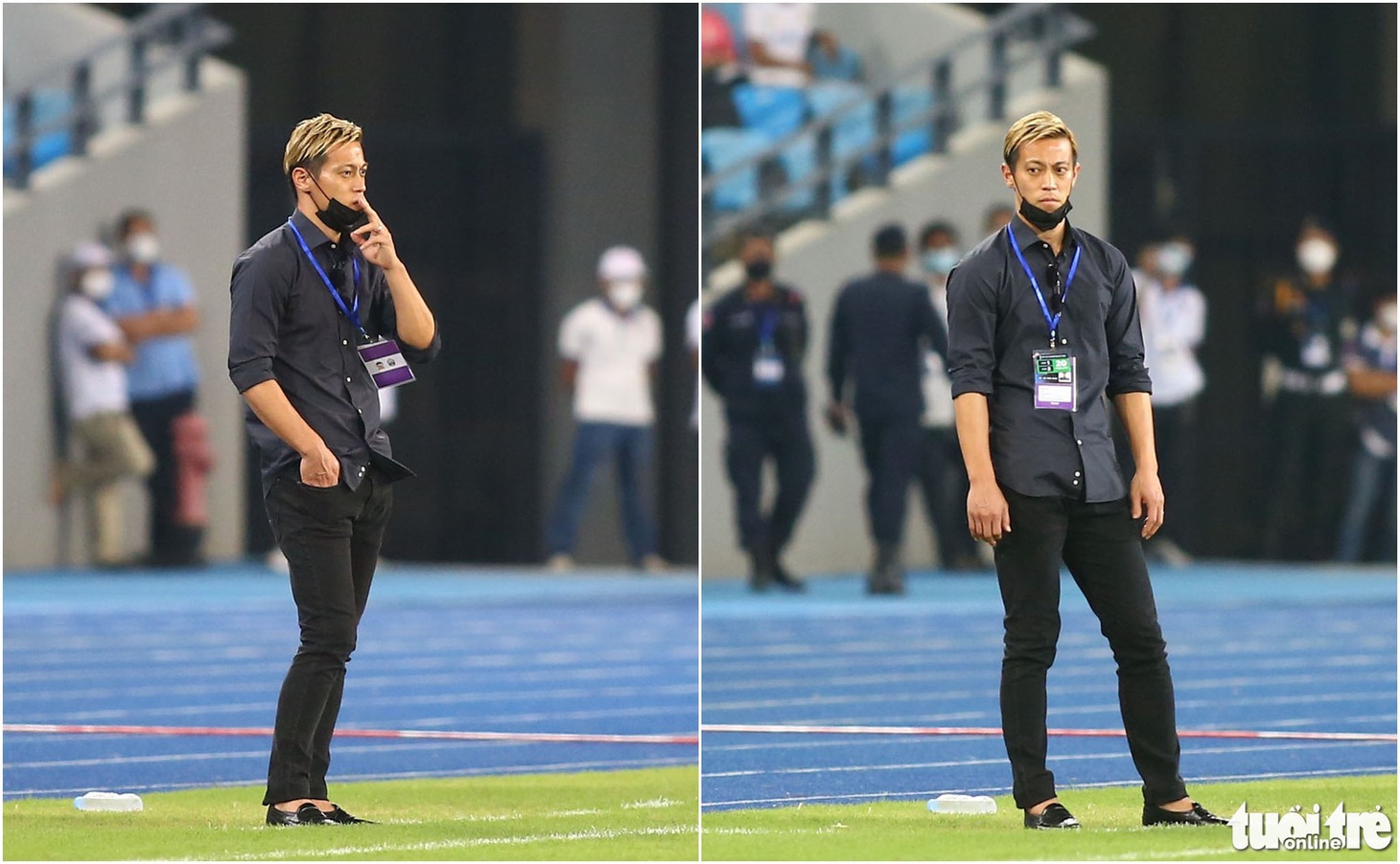 Phong cách chỉ đạo của HLV online Keisuke Honda ở U23 Campuchia - Ảnh 2.