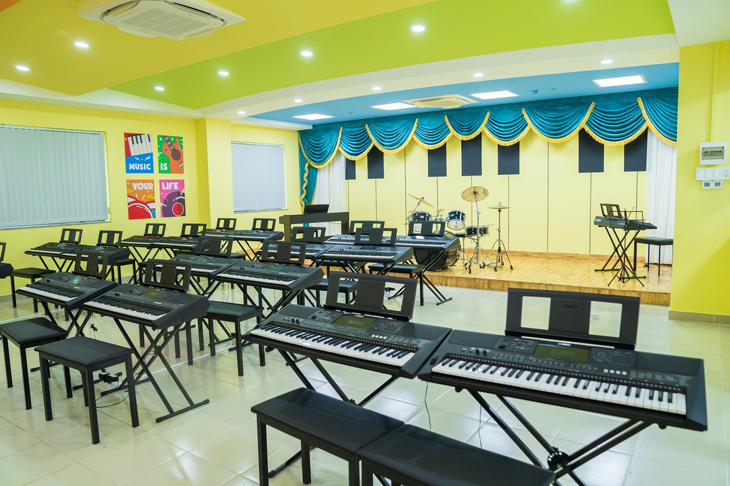Ngôi trường ‘sang - xịn’ ở trung tâm quận Bình Tân - Ảnh 7.