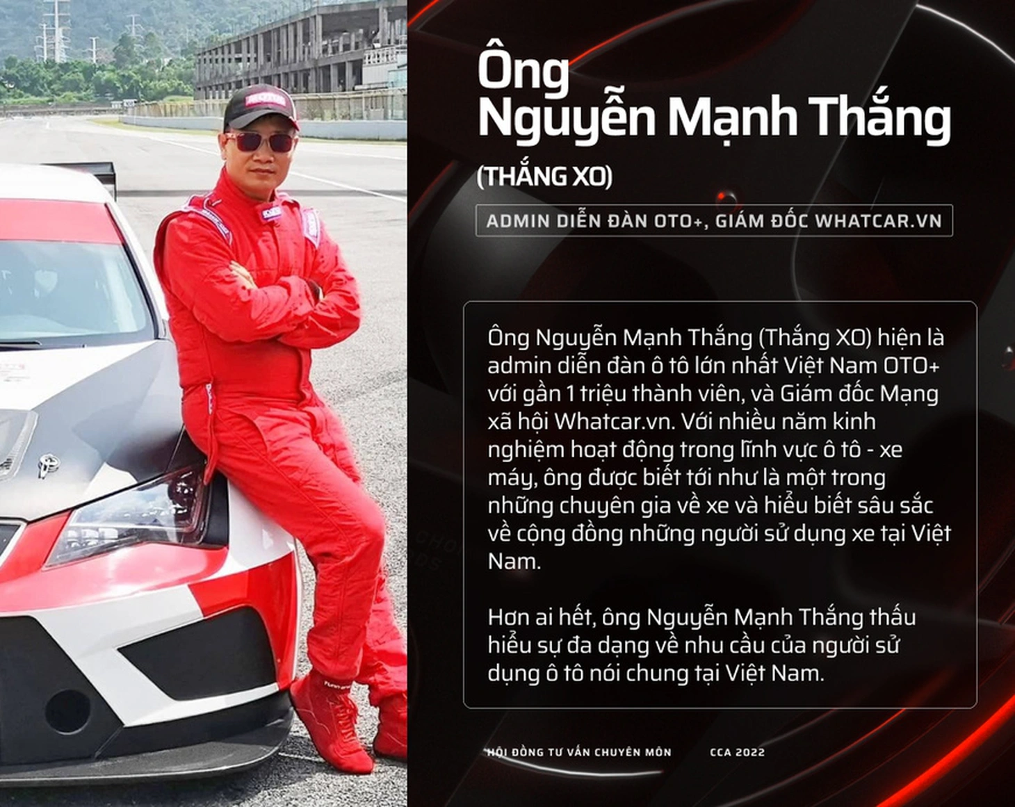 Car Choice Awards 2022 công bố hội đồng tư vấn chuyên môn: 10 chuyên gia đa góc nhìn từ người dùng - Ảnh 2.