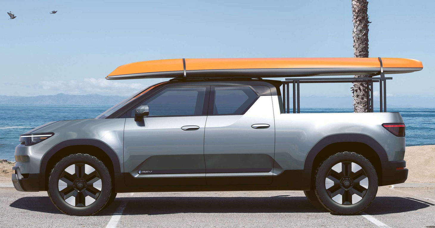 Toyota công bố bán tải điện, vẫn chưa chắc chắn đưa vào sản xuất - Ảnh 6.