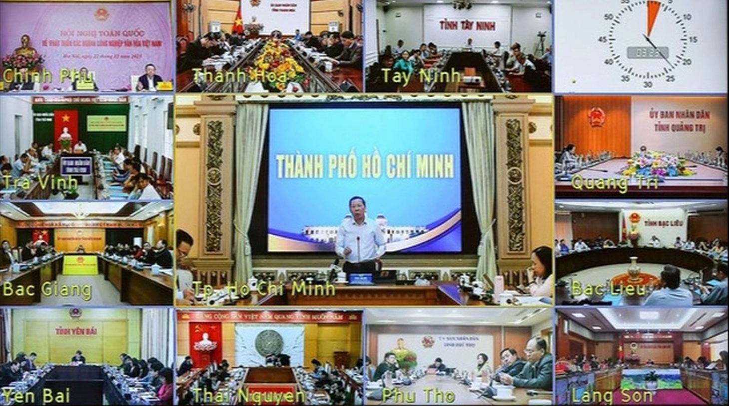 Chủ tịch UBND TPHCM Phan Văn Mãi: TPHCM mong các doanh nghiệp, nhà đầu tư xem xét, lựa chọn TPHCM để phát triển công nghiệp văn hoá - Ảnh: VGP