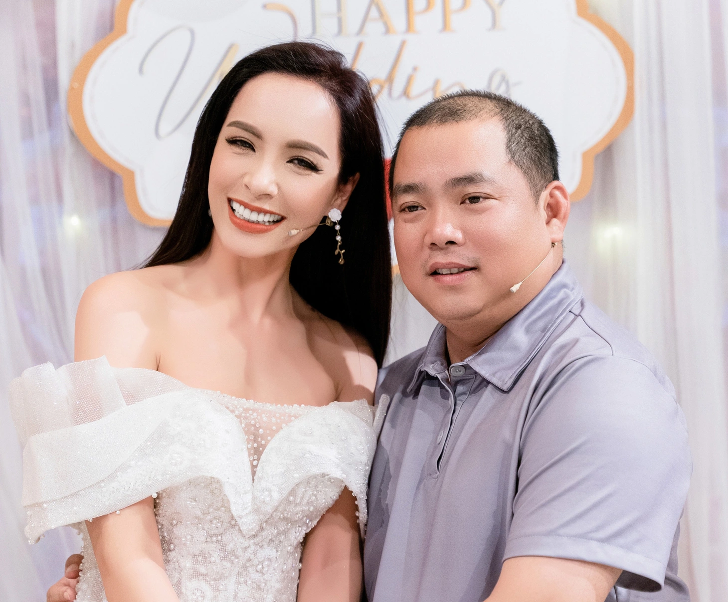 Vợ chồng nghệ sĩ Minh Khang - Thuý Hạnh trong Khách sạn 5 sao - Ảnh: VTV