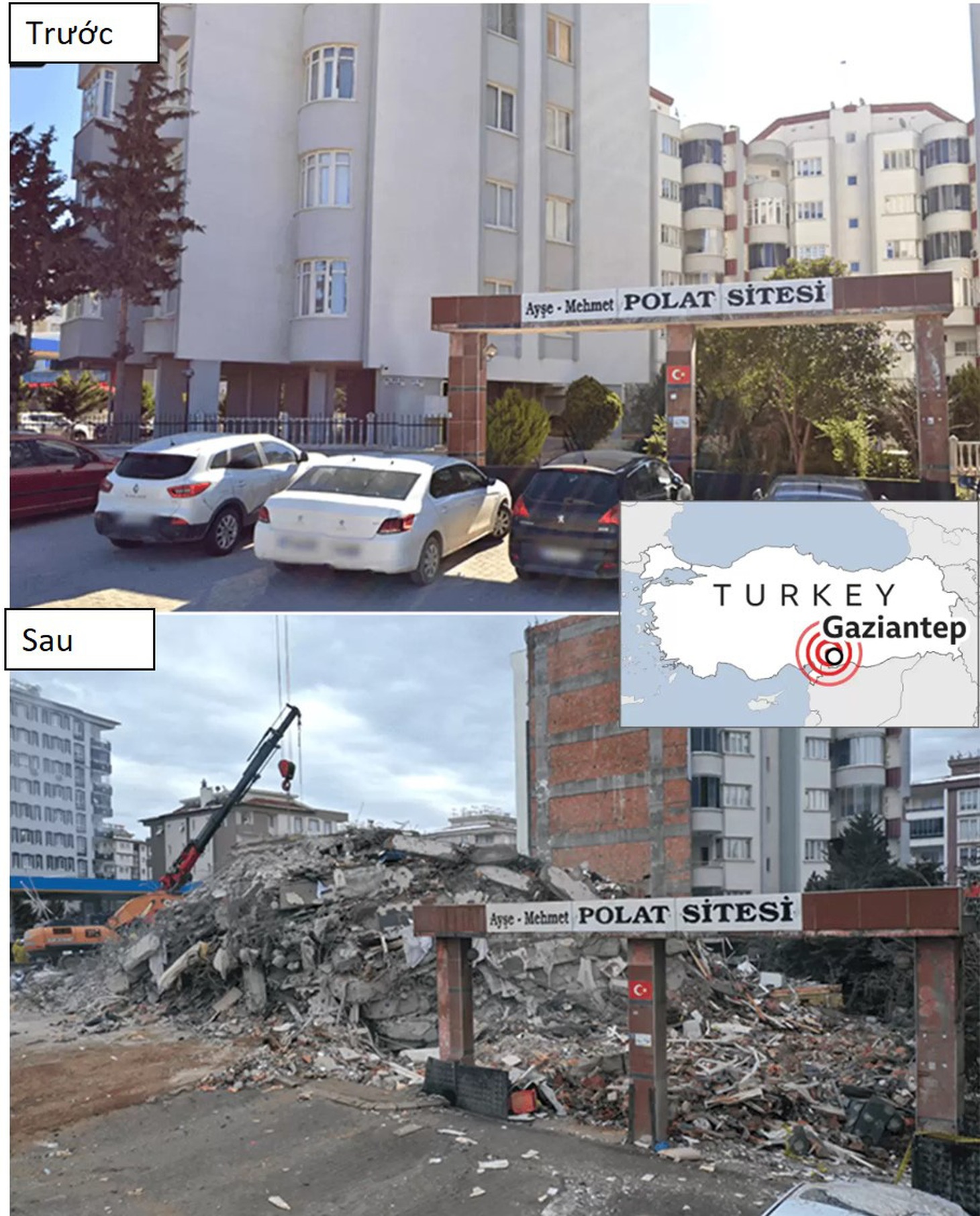 Hình ảnh Thổ Nhĩ Kỳ, Syria trước và sau động đất kép - Ảnh 2.