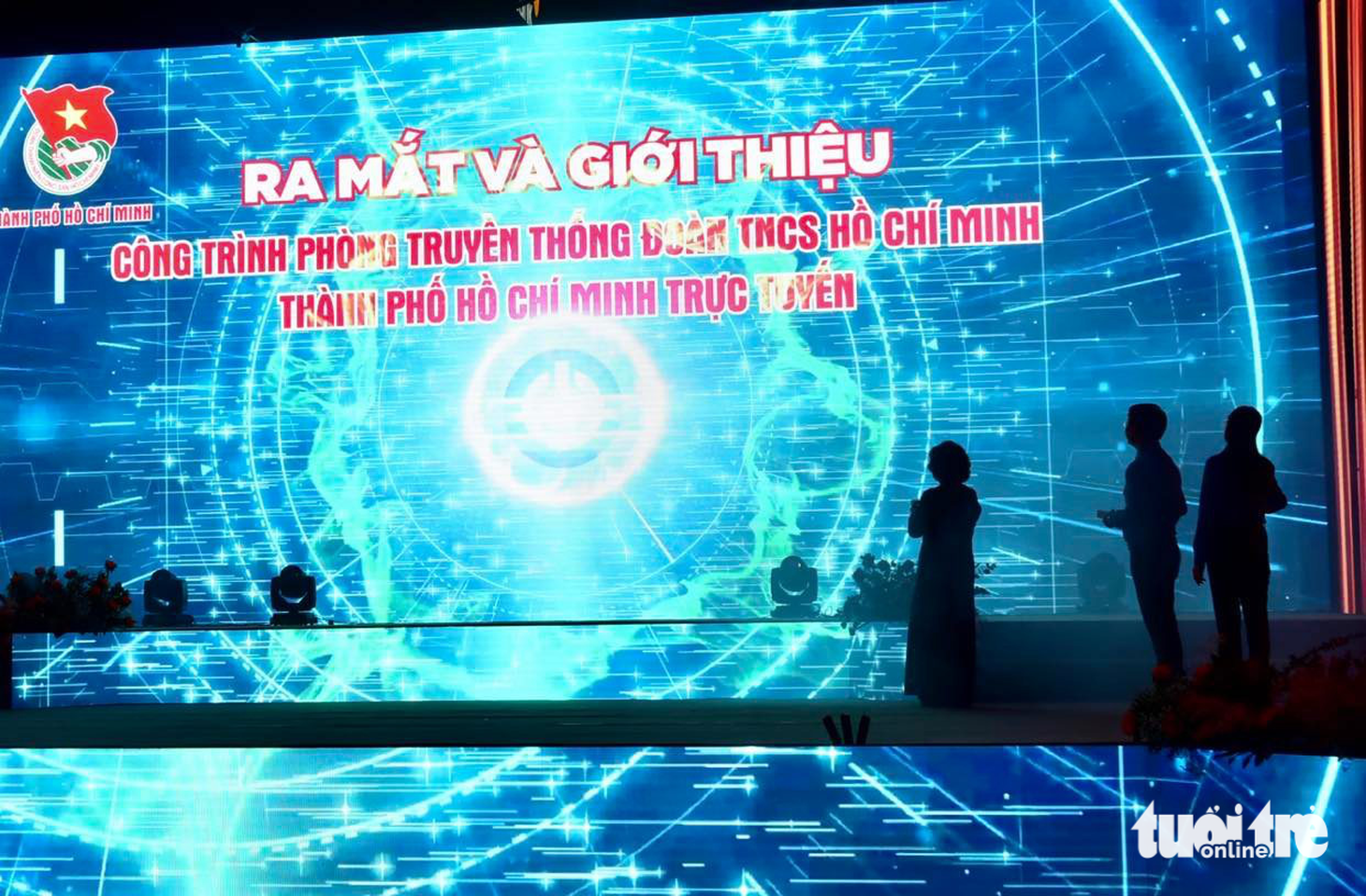 Ra mắt phòng truyền thống Đoàn TNCS Hồ Chí Minh TP.HCM trực tuyến - Ảnh: T.T.D.