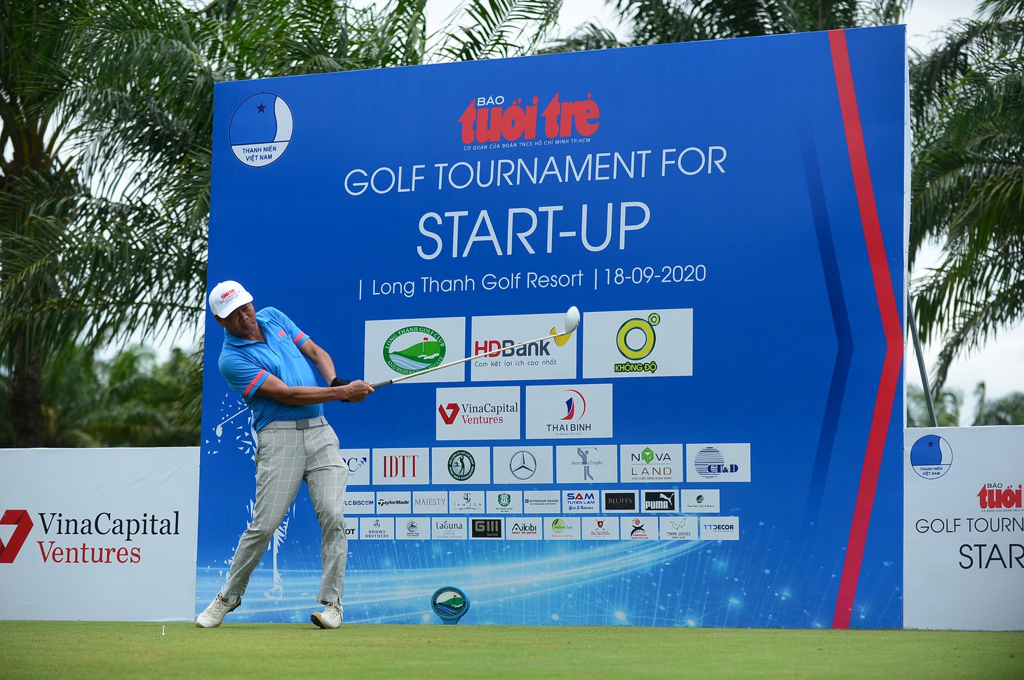 Golfer thực hiện thành công cú đánh hole in one sẽ nhận được giải thưởng trị giá hơn 3 tỉ đồng ở giải năm nay - Ảnh: QUANG ĐỊNH