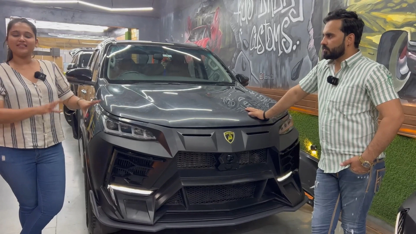 Cô nàng chi 50 triệu đồng độ Toyota Fortuner phong cách Lamborghini Urus - Ảnh 6.