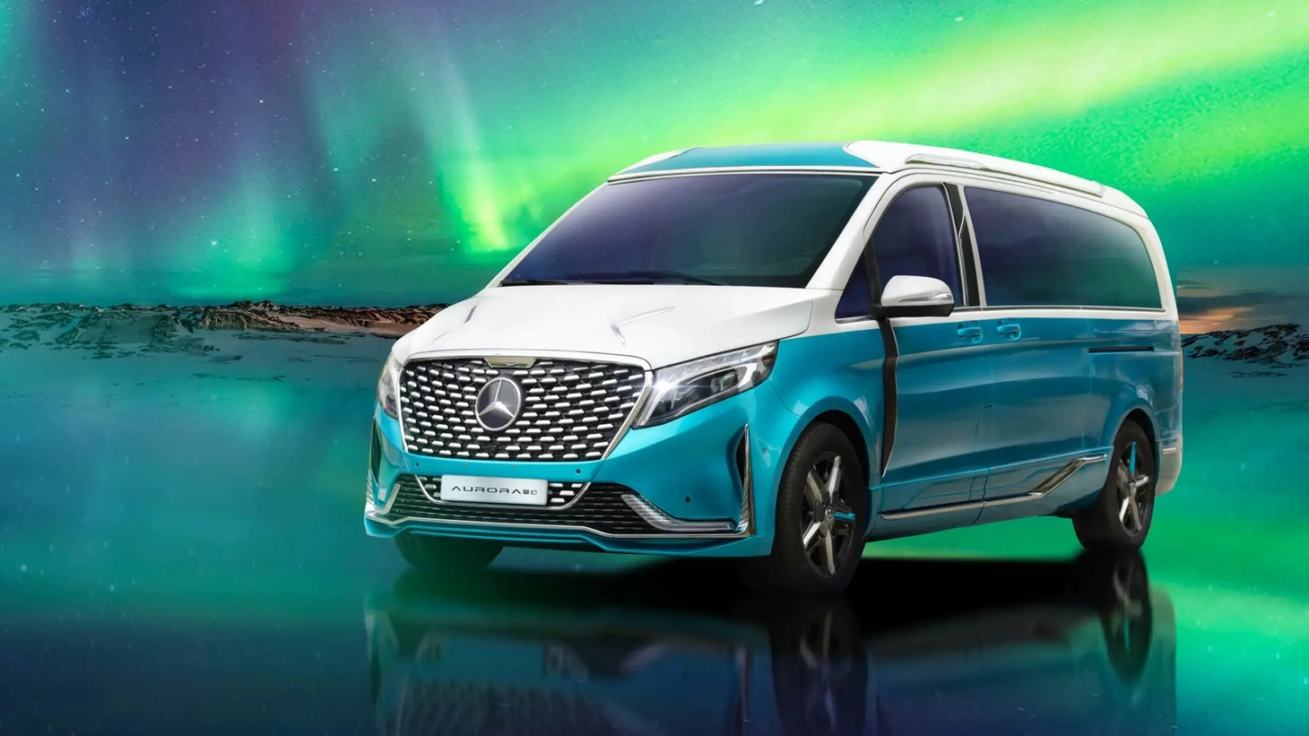 Mercedes-Maybach bản van cho triệu phú: Màn hình khổng lồ, ghế như ngai vàng, sàn đá cẩm thạch - Ảnh 1.