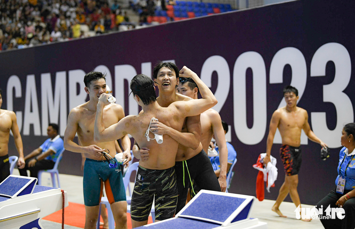 Chiêm ngưỡng những chàng trai đội tuyển bơi Việt Nam - Ảnh 1.