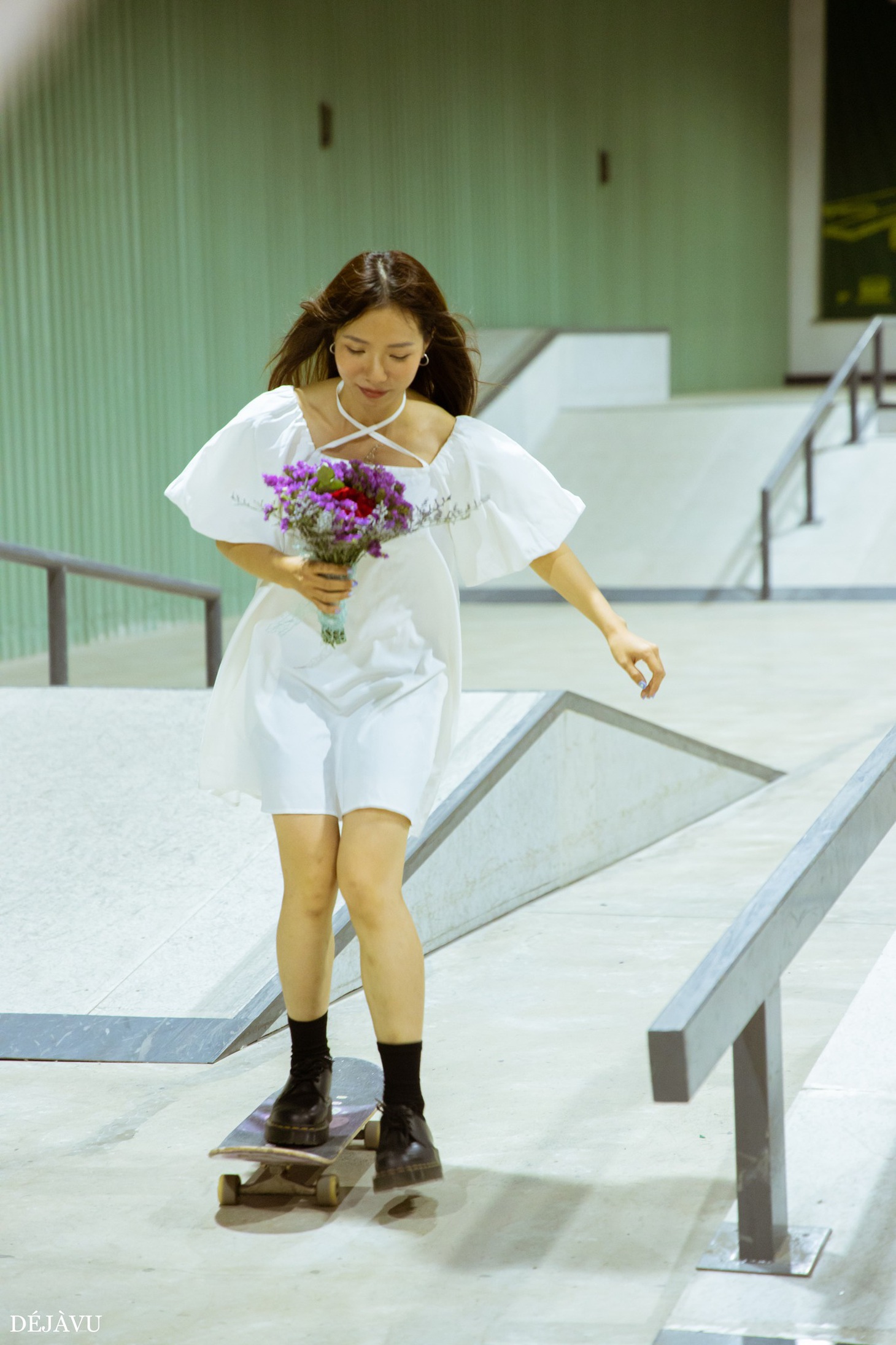 Nên duyên nhờ trượt ván, cặp đôi biến sân trượt thành lễ đường - Ảnh 4.