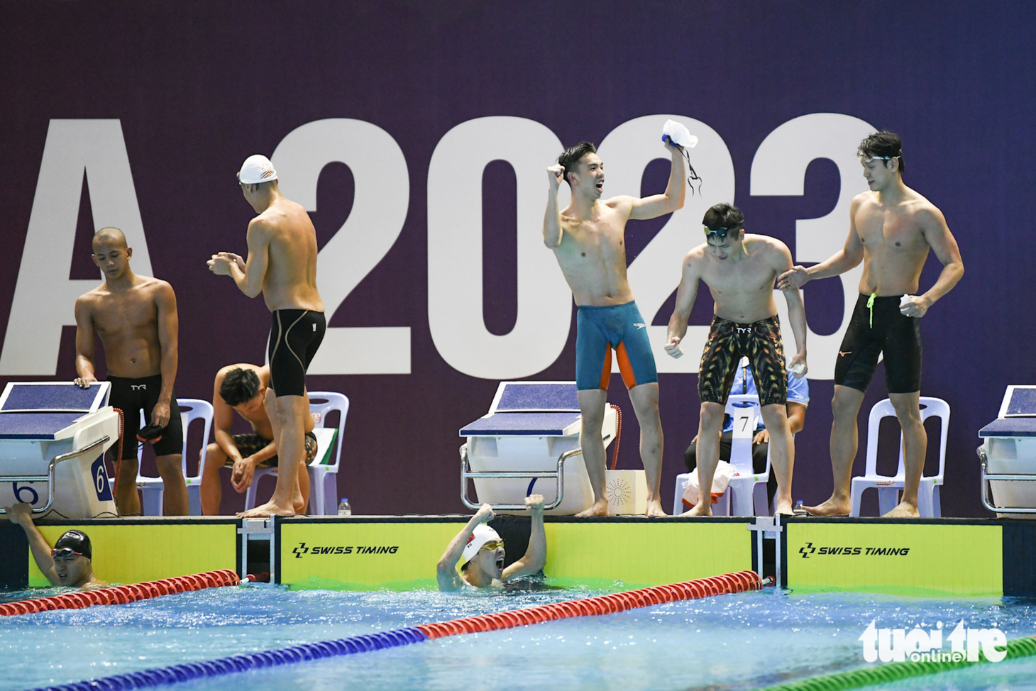 Tuyển bơi lội nam xuất sắc bảo vệ 2 huy chương vàng SEA Games - Ảnh 6.
