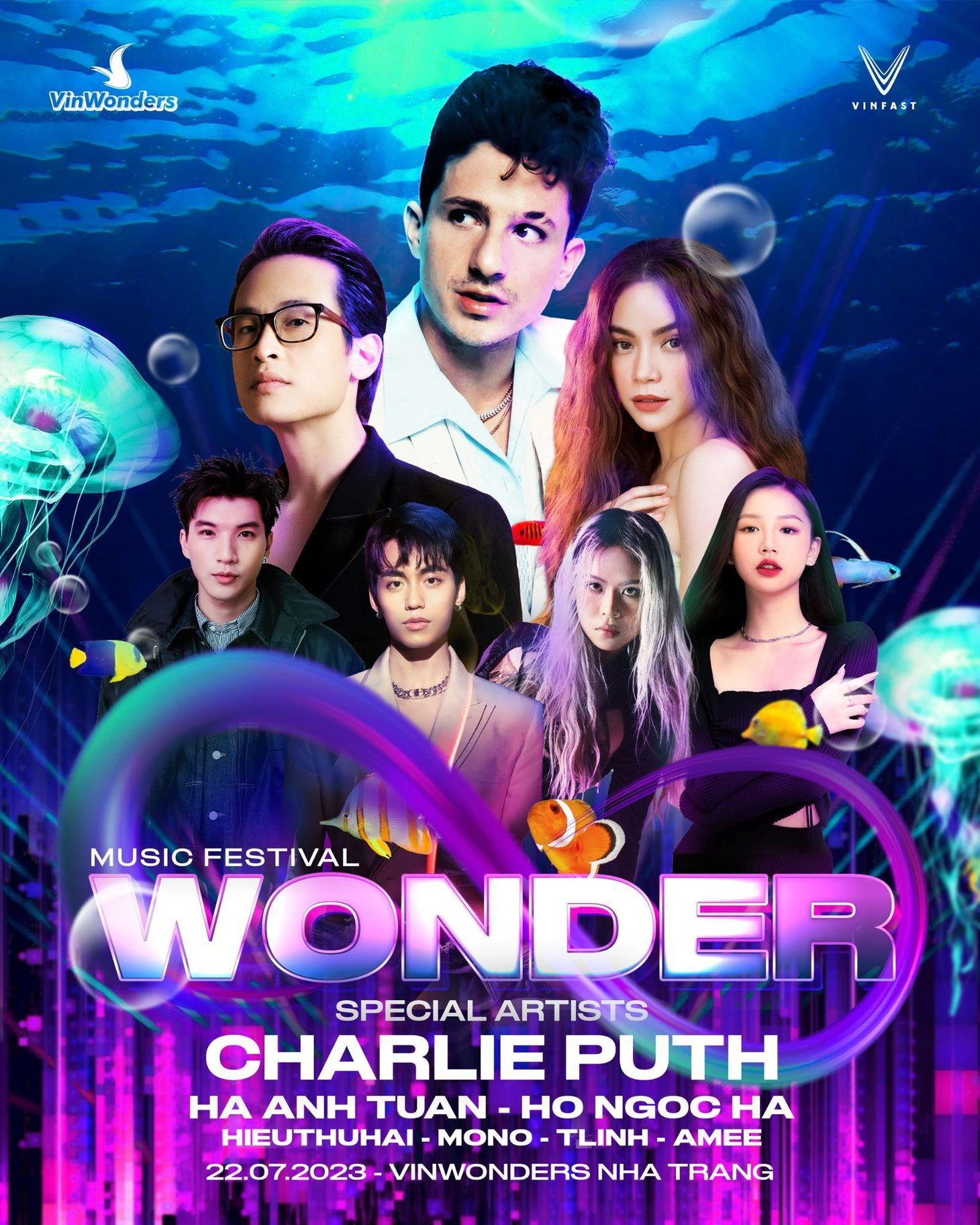 Poster của Siêu đại Nhạc hội WonderFest - Ảnh: MH