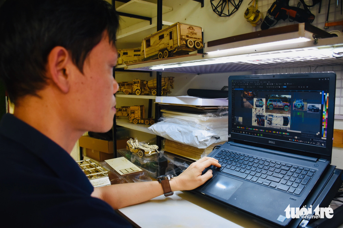 Những hình ảnh xe thật được dựng và vẽ lại trên máy tính