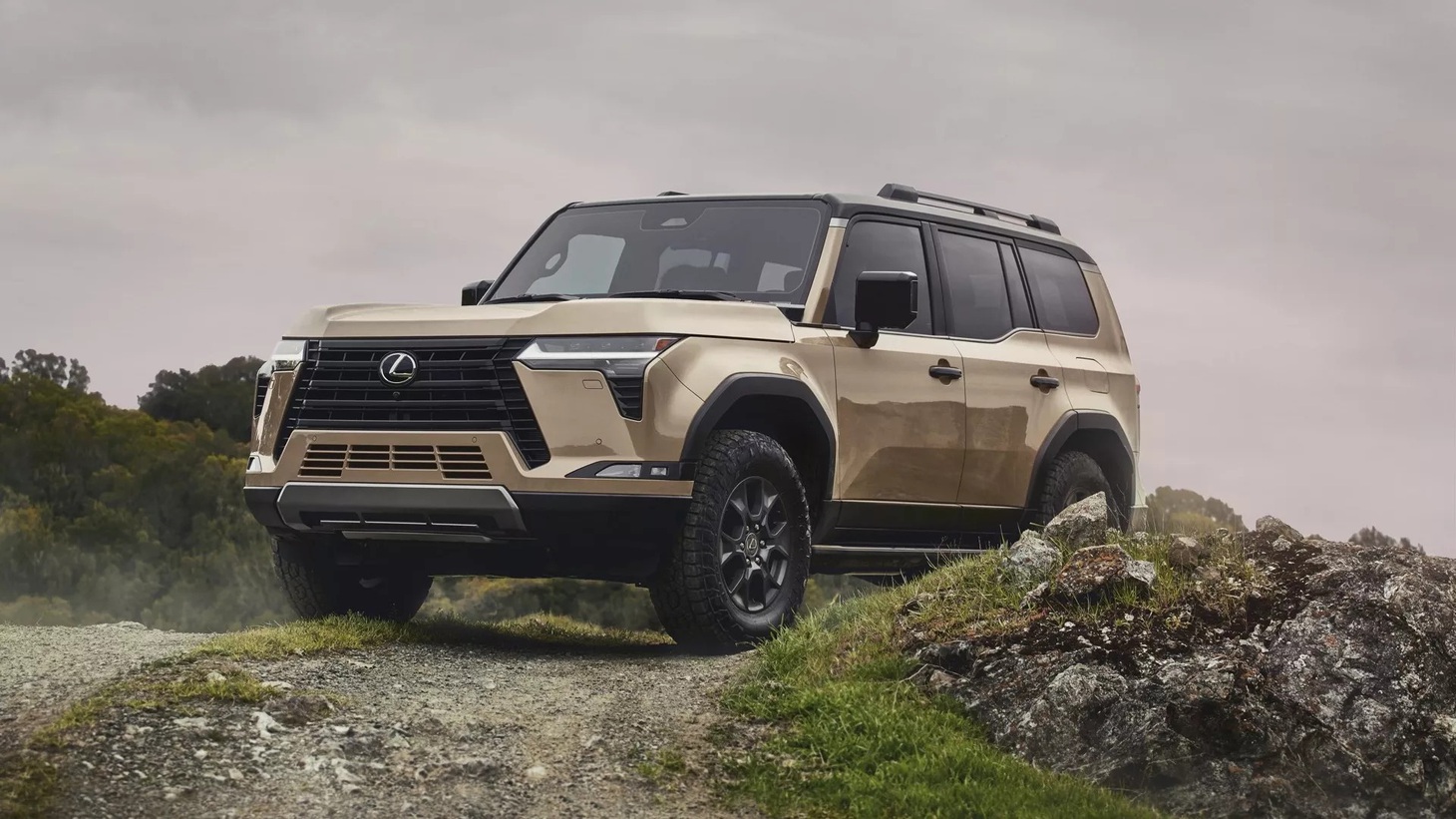 Lexus GX 2024 phong cách mạnh mẽ theo trend hình hộp - Ảnh 1.