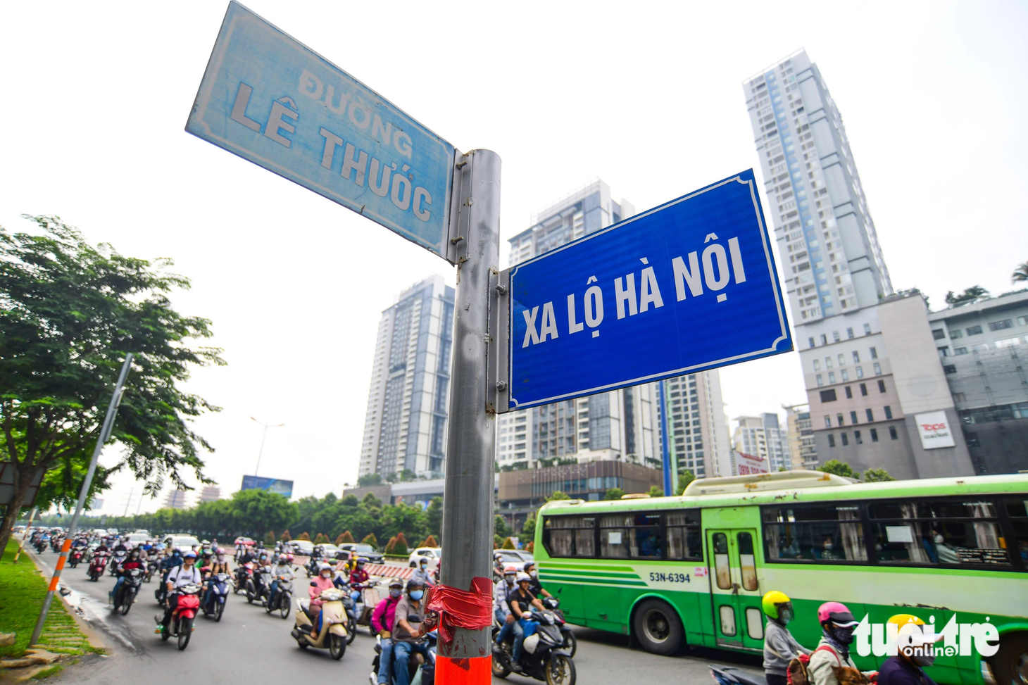 Bảng tên Xa lộ Hà Nội sẽ được đổi thành Võ Nguyên Giáp
