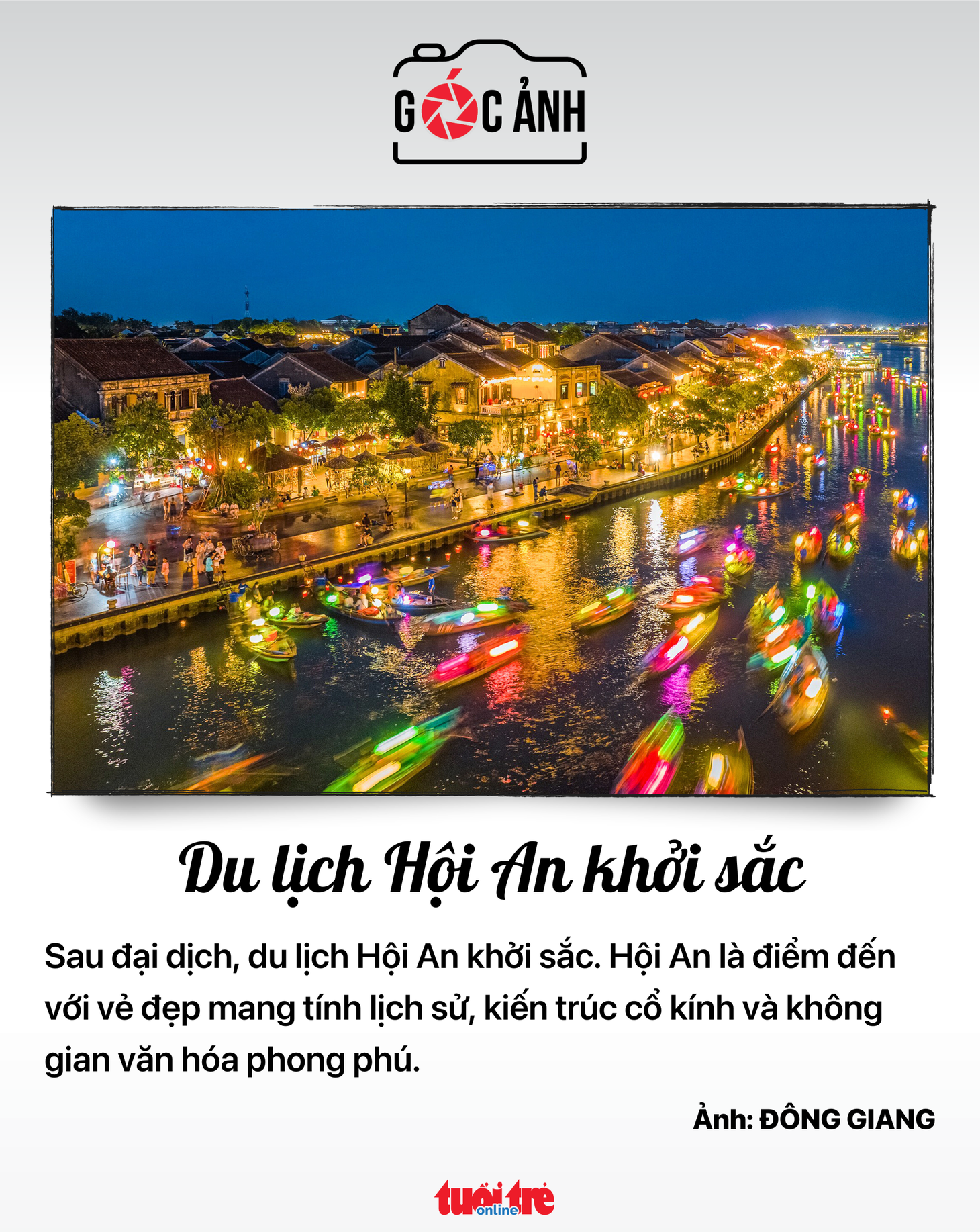 Du lịch Hội An khởi sắc - Ảnh: ĐÔNG GIANG