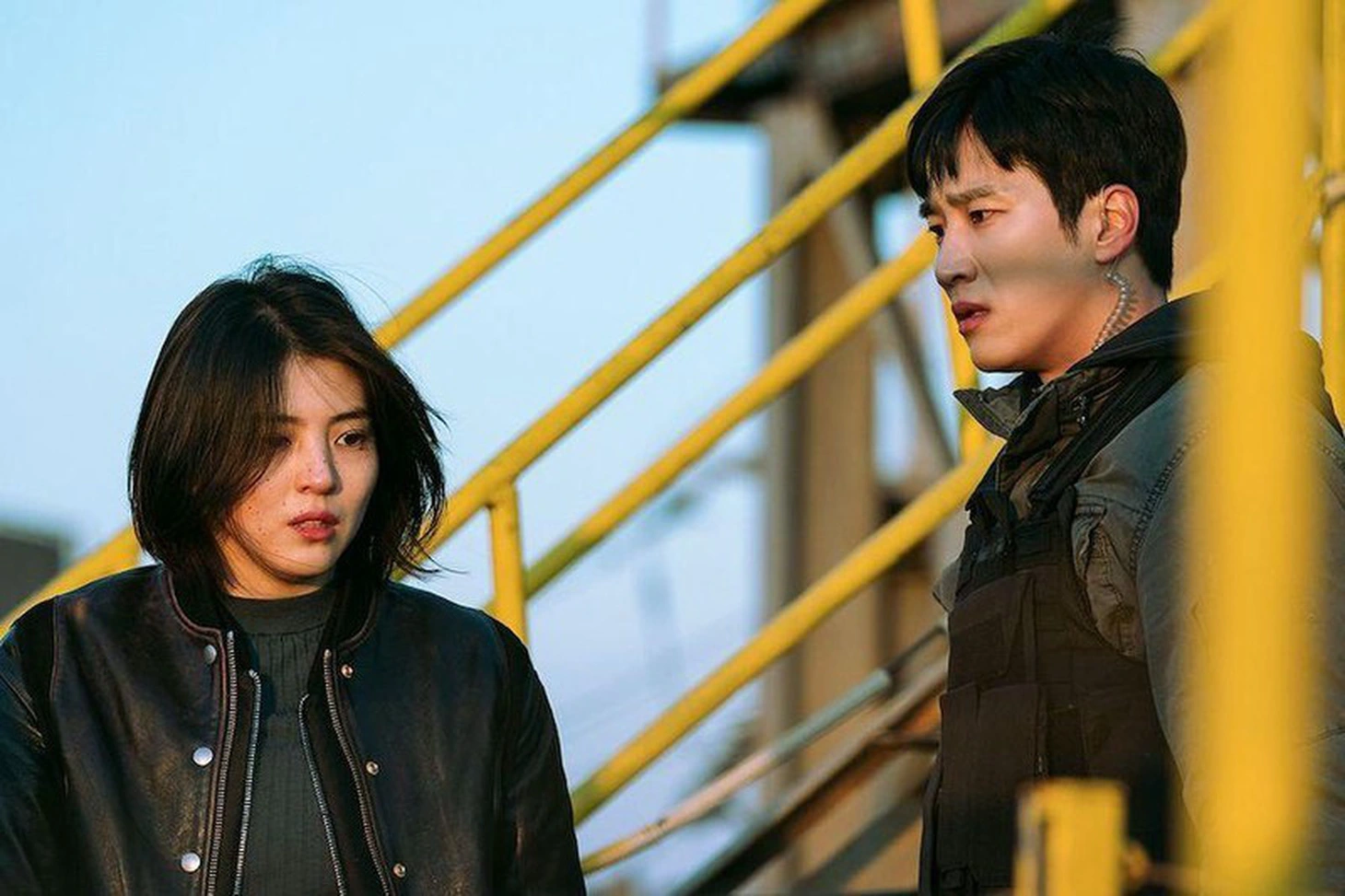 Han So Hee và Ahn Bo Hyun trong My Name - Ảnh: Netflix
