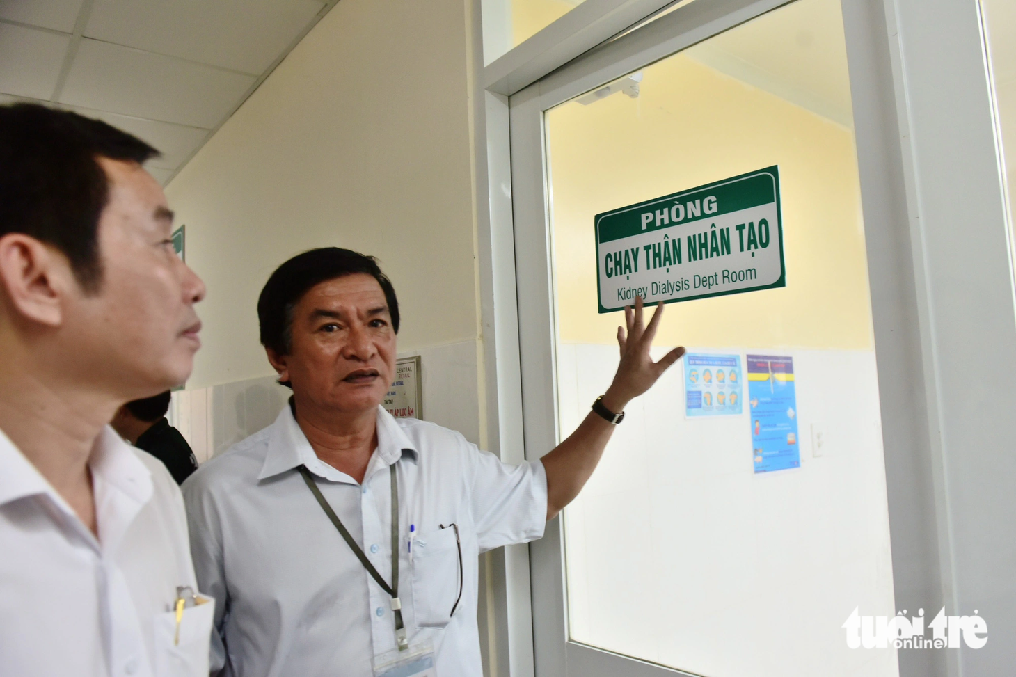 Phòng chạy thận nhân tạo được thiết kế đáp ứng tiêu chuẩn cũng đã được chuẩn bị sẵn sàng, nhưng gác lại vì không có nhân lực - Ảnh: DUYÊN PHAN