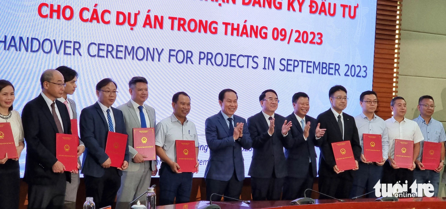 Với những nỗ lực thu hút vốn đầu tư, Hải Phòng tiếp tục thu hút được tổng cộng gần 1,4 tỉ USD trong tháng 9-2023 - Ảnh: TIẾN THẮNG