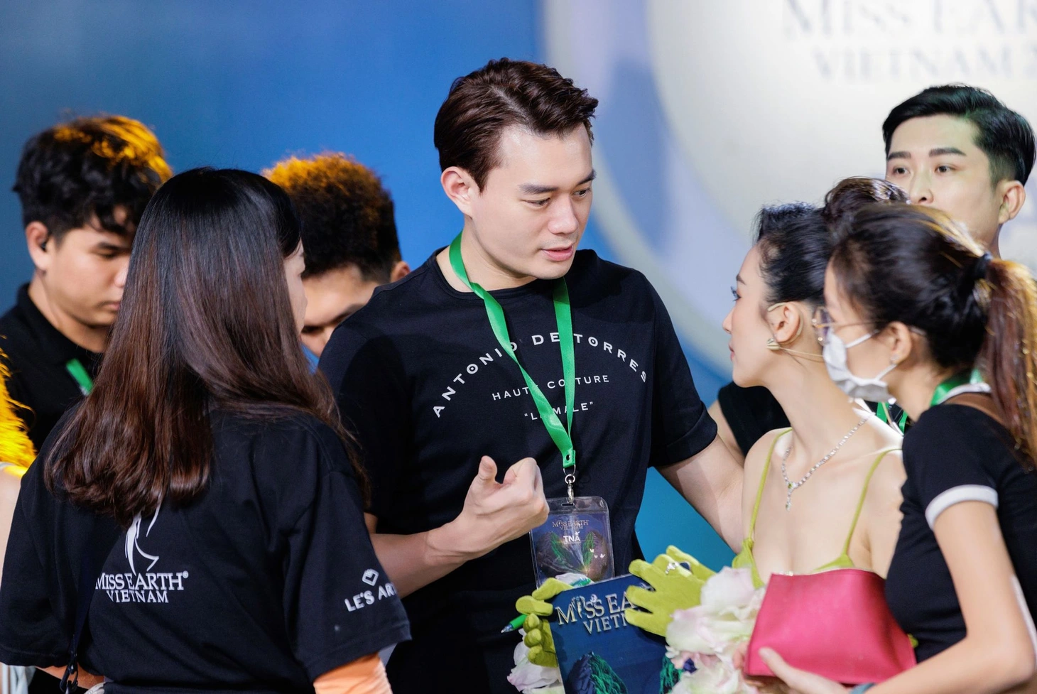 Nguyễn Anh Dũng nói làm đạo diễn cho truyền hình thực tế Miss Earth Việt Nam 2023 là một thử thách lớn - Ảnh: BTC