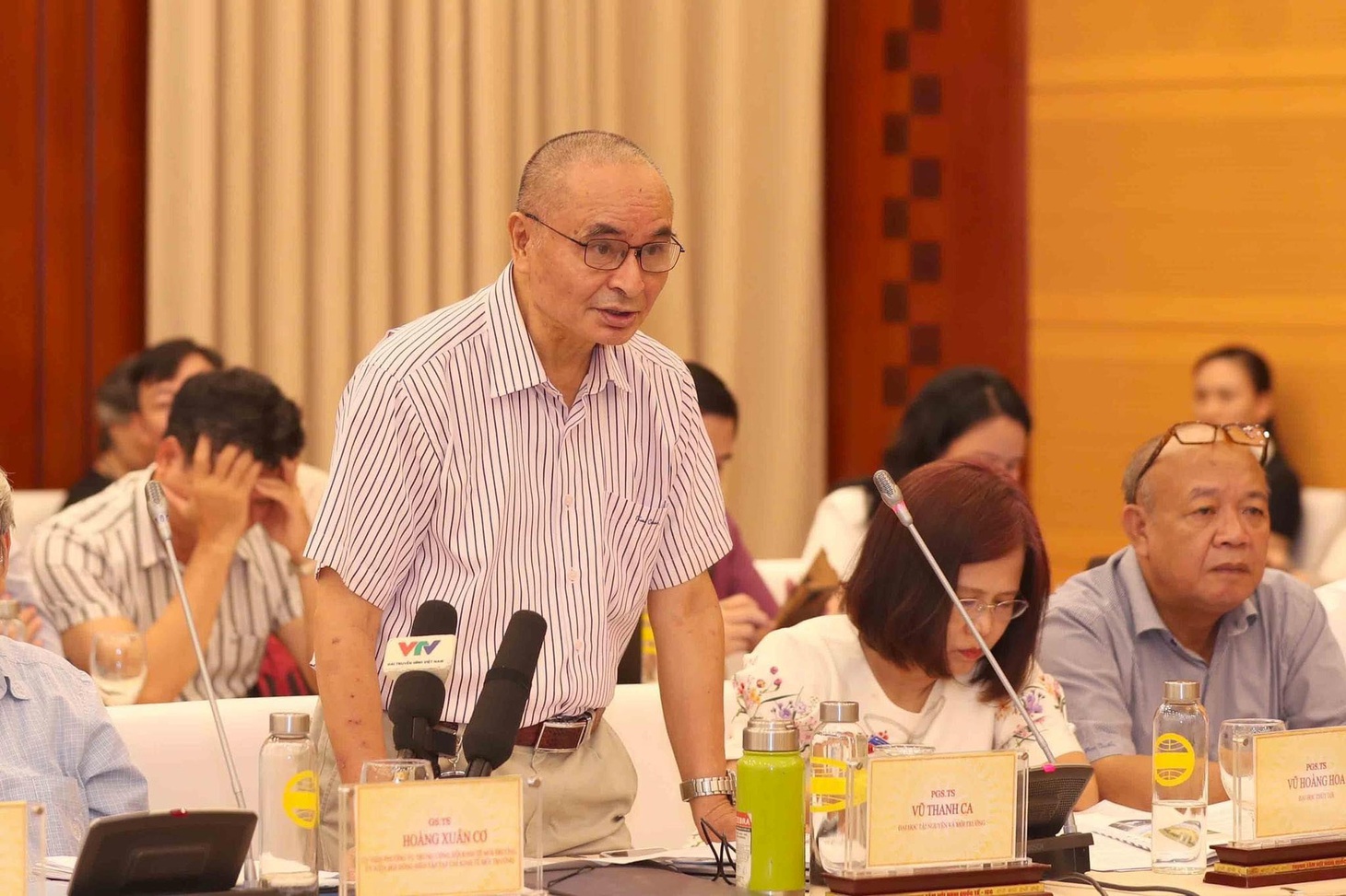 PGS.TS VŨ THANH CA (nguyên giảng viên cao cấp khoa môi trường, ĐH Tài nguyên và Môi trường)