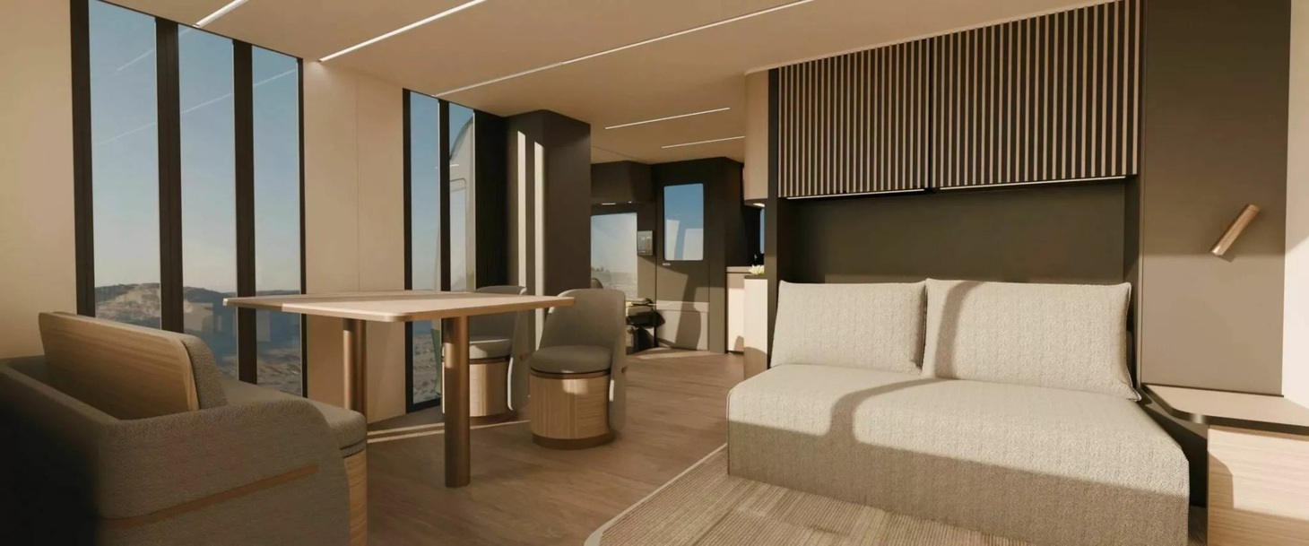 Trên thị trường hiện tại có một số mẫu xe nhà kéo có khả năng biến đổi một phần như AC Future eTH. Tuy nhiên, chúng đều ở phân khúc giá rất cao và thường chỉ có một mặt hoặc một bộ phận nhỏ có thể