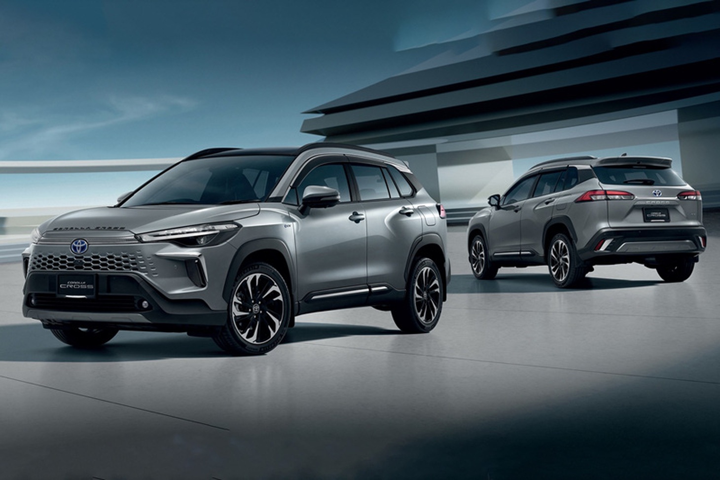 Toyota Corolla Cross facelift vừa "hạ cánh" tại Thái Lan sau khi ra mắt tại Nhật trong năm ngoái - Ảnh: Toyota