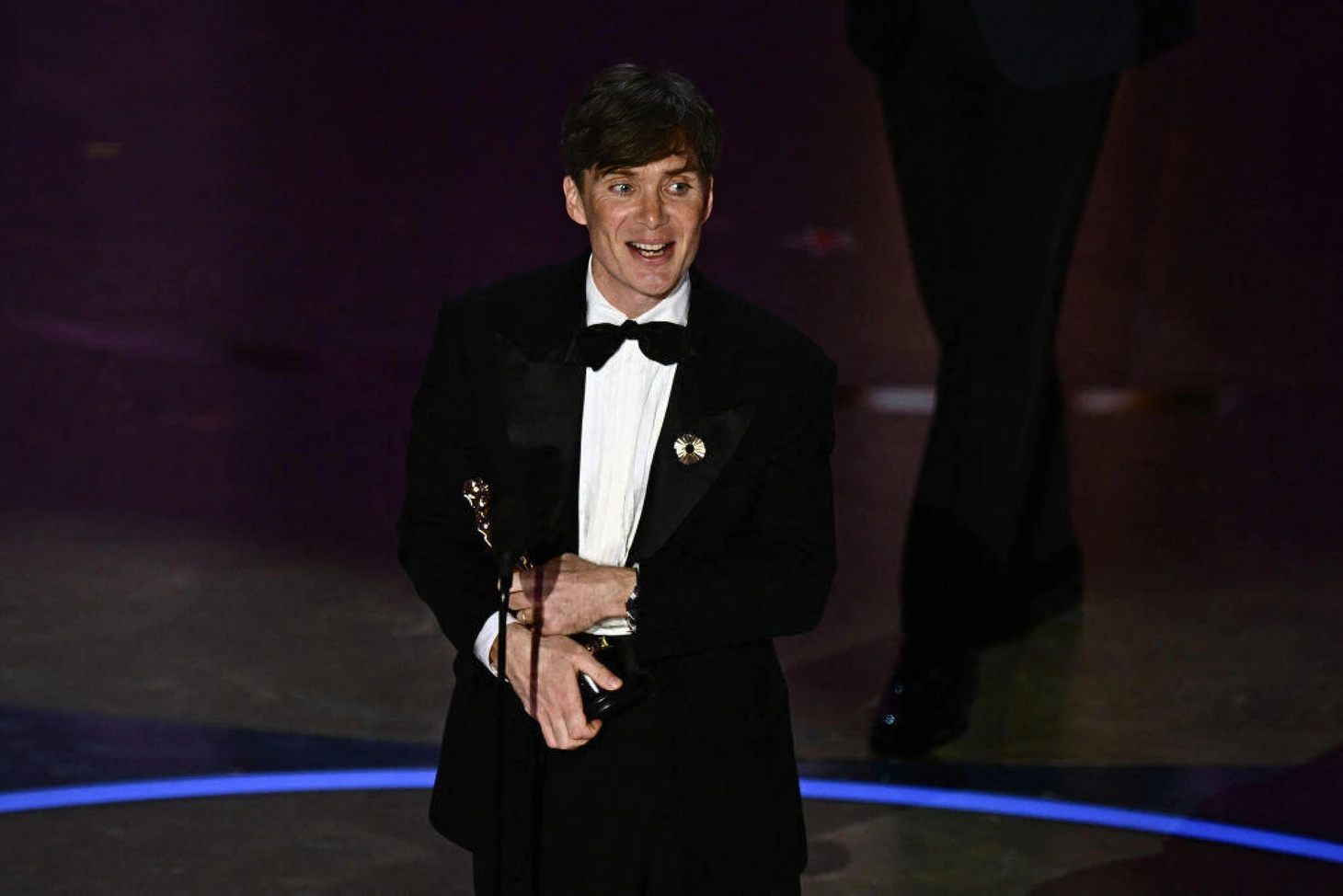Nam diễn viên người Ireland Cillian Murphy giành giải Nam chính xuất sắc nhất cho màn hóa thân thành tiến sĩ Robert Oppenheimer - Ảnh: GETTY IMAGES