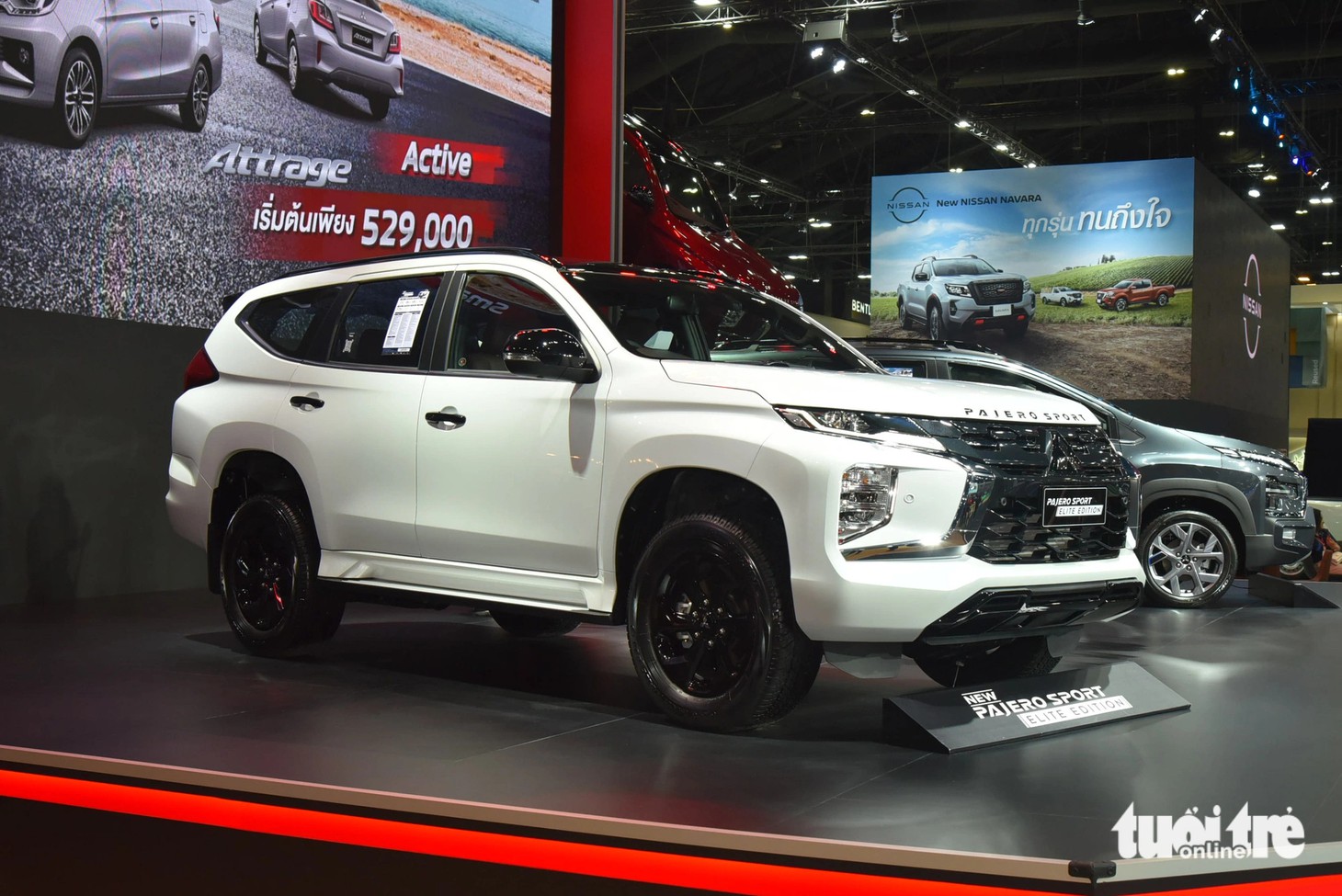 Pajero Sport 2024 nằm trong dàn xe mới hùng hậu được Mitsubishi mang tới BIMS 2024 - Ảnh: LÊ HOÀNG