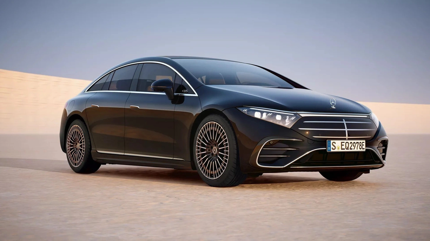 Mercedes-Benz EQS trở lại với bộ mặt mới gây tranh cãi - Ảnh: Mercedes-Benz