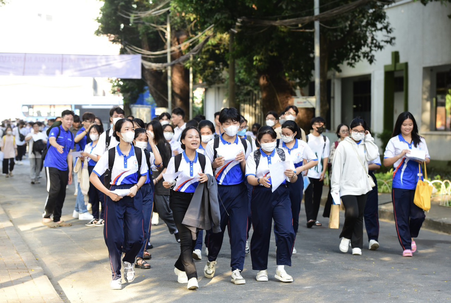 Hơn 95.000 thí sinh tham dự kỳ thi đánh giá năng lực Đại học Quốc gia TP.HCM đợt 1 năm 2024 - Ảnh: DUYÊN PHAN