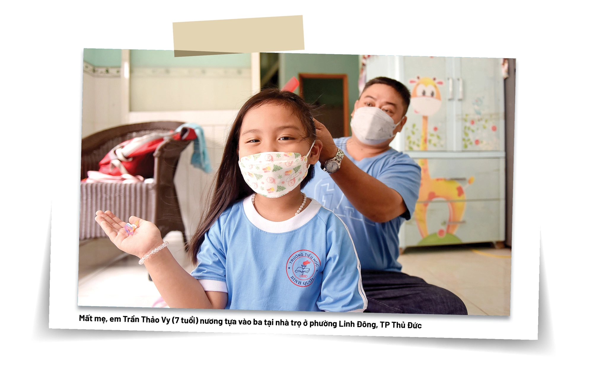 Tết của những học trò mồ côi vì đại dịch: Bờ vai còn lại gắng vun đầy - Ảnh 4.